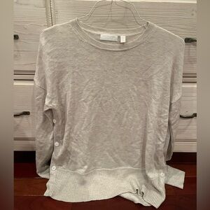 The White Company button sweater US size 6
